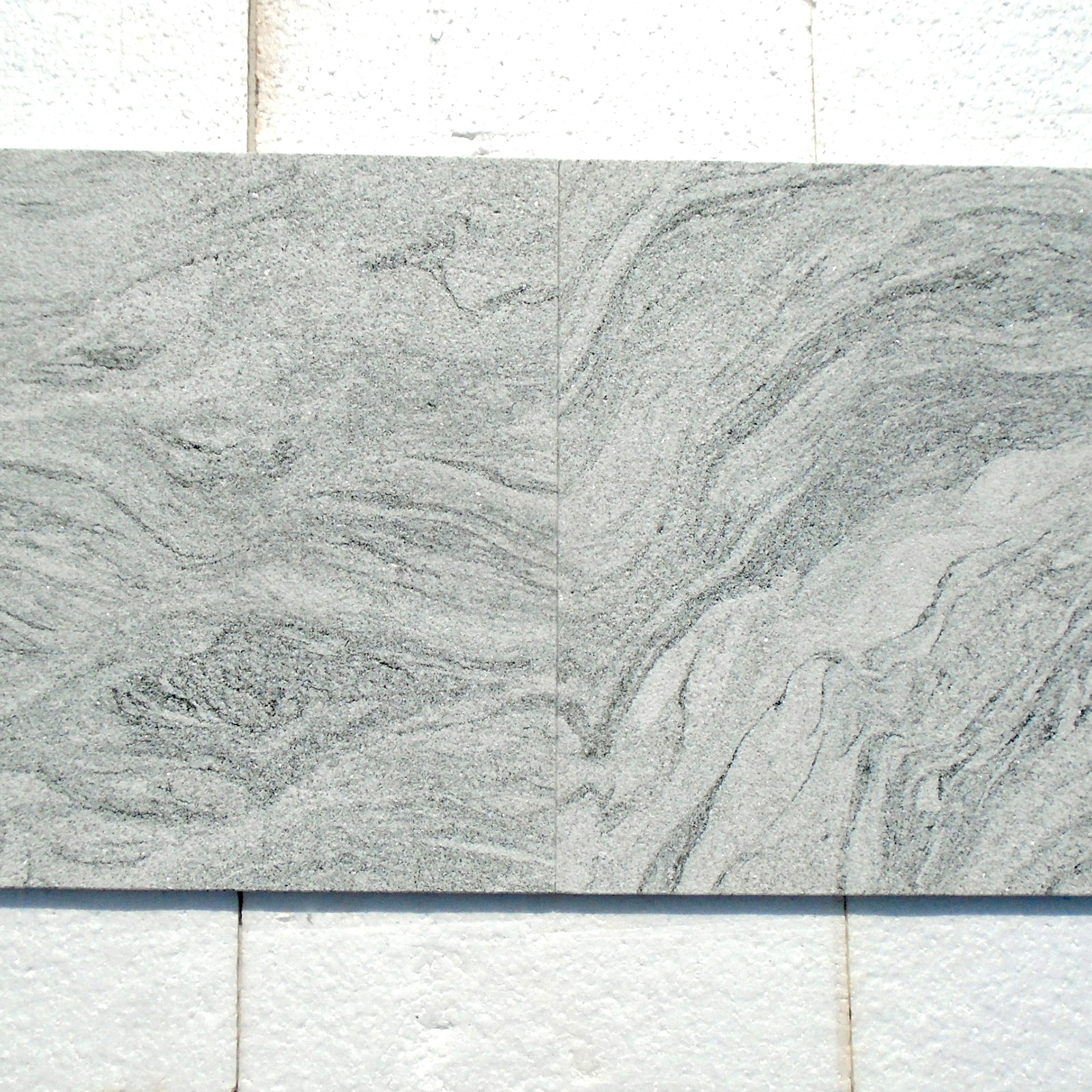 Viscon White Shotblasted brushed