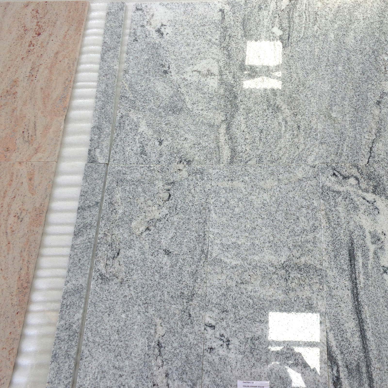 Viscon white granite polished