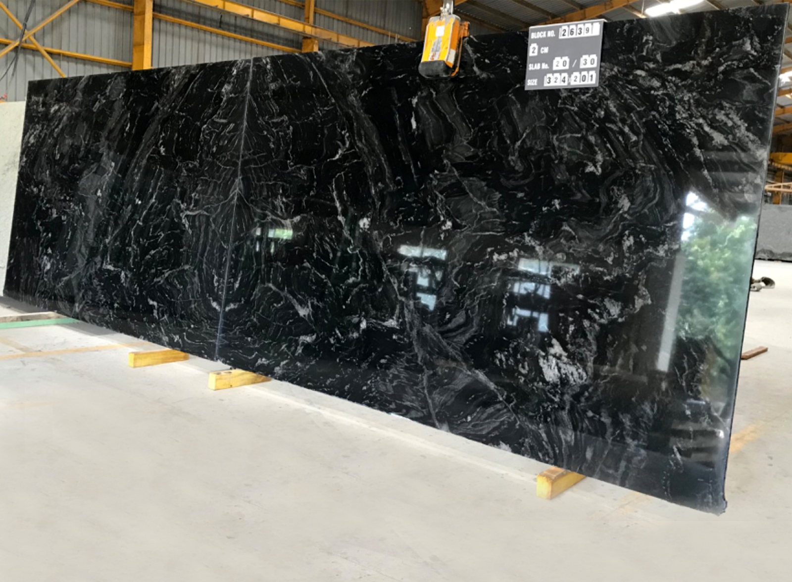 Black forest granite book match