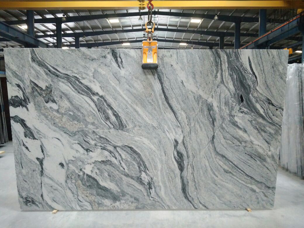 Viscon white gangsaw slab
