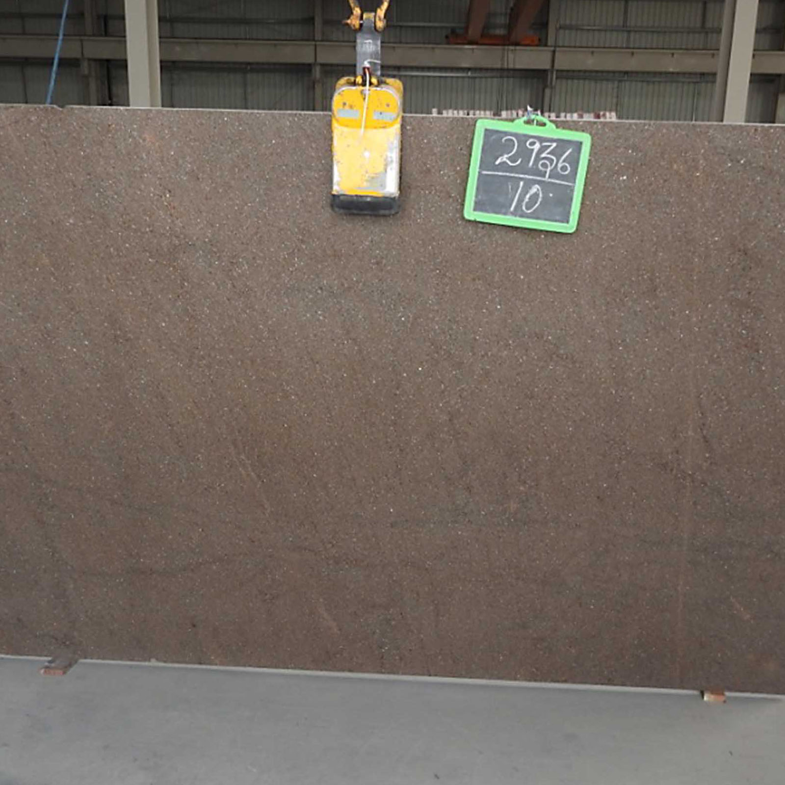 Sparkle brown granite gangsaw slab